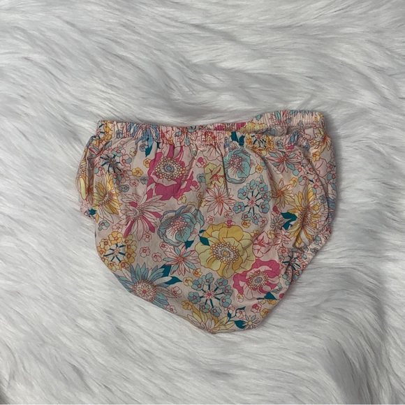 SOLD! Colorful Floral Dress with Bloomers - Picture 7 of 8